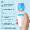 Motorola Care 3-in-1 Non-Contact Baby Forehead Thermometer - Body, Food or Liquid Temperature, Handheld Clinical Device for Kids, Adults - No Touch, Quick & Accurate Reader-Large Display, White