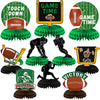 10PCS Football Party Decorations Football Table Centerpiece Super Bowl Party Decorations Table Toppers for Football Gameday Tailgate Party Football Birthday Party Decorations