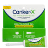 Canker-X Mouth Sore Gel, Fast Pain Relief & Healing for Canker Sores, Cheek Bites and Oral Abrasions, Oral Gel, Benzocaine Free and Alcohol Free, Adults and Children 6+ Years, 0.28 fl oz