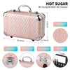 Hot Sugar All In One Makeup Set for Teen Girls - Full Makeup Kit for Beginners With Eye Shadow Palette, Blush, Lip Gloss, Brush, Mirror (Pink Heart)