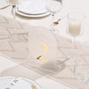 UNIQOOO Frosted Arch Wedding Table Numbers with Stands 1-20, Gold Foil Printed 5x7 Acrylic Signs and Holders, Perfect for Centerpiece, Reception, Decoration, Party, Anniversary, Event