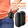 Hand Warmers, 2 Packs 6000mAh Rechargeable Hand Warmer for Outdoors, for Men Women, Black