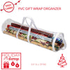Simplify Clear Gift Wrap Storage Bag | Holds 30