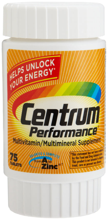 Centrum Performance Vitamins, 75 ct