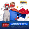 Teuevayl Super Hero Toys Costume Kids, Superhero Capes and Masks with Web-shooters Slap Bracelet Gloves for Kids Birthday Gift Party Supplies, Superhero Halloween Costumes for Boys Girls Ages 3-8