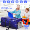 OVETLIM Moving Bags Heavy Duty Extra Large,Storage Totes for Space Saving,Moving Boxes for Alternative,Space Saver Bags,Organizing Bags,Moving Storage Bag,Large,Handles&Zippers,Fold flat moving bags