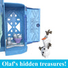 Disney Frozen by Mattel Toys, Elsa Stackable Castle Doll House Playset with Small Doll and 8 Pieces, Inspired by the Movies, Kids Travel Toys