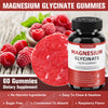 Magnesium Glycinate Gummies 400mg- Magnesium Glycinate Supplements for Relaxation, Stress Relief, and Sleep for Adults & Kids, Valentine's Day Gift