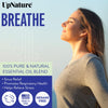 Breathe Essential Oil Blend 2 OZ - Breathe Easy for Allergy, Sinus, Cough and Congestion Relief - Therapeutic Grade, Undiluted, Non-GMO, Aromatherapy with Dropper