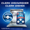 Finish In-Wash Dishwasher Cleaner Tabs - 3 Count (Pack of 4) Dishwasher Care Tabs, Hygienically Cleans Hidden Grease