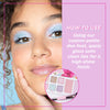 Petite 'N Pretty - WhimsiCali Eyeshadow & Cheek Makeup Palette for Kids, Children, Tweens and Teens - Made in the USA