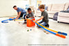 Hot Wheels Track Builder Playset, Deluxe Stunt Box with 25 Component Parts & 1:64 Scale Toy Car