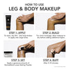 Dermablend Leg and Body Makeup Foundation with SPF 25, 25W Light Sand, 3.4 Fl. Oz.