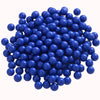 200 X 0.43 Cal Paintball Solid Nylon Ball for Home Defense, 43 Caliber Paintball Ammo Projectiles (Blue)