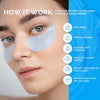 Under Eye Patches for Dark Circles: 30 Pairs Enaskin Naturals Retinol Collagen Eye Gels Mask - Reduce Wrinkles Puffy & Bags - Skin Treatment Pads - Anti Aging Moisturizer For Women (Blue)