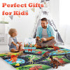 Kiddiworld Dinosaur Toys for 3 4 5 Year Old Boys Gifts, Dinosaurs Toys for Kids 3-5-7, Dino Figures Activity Play Mat Christmas Birthday Gifts for Girls Toddler Toys Age 2-4