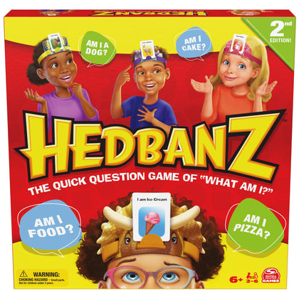 Hedbanz 2023 Edition Cards Picture Guessing Board Game- Family Games | Games for Family Game Night| Kids Games | Card Games for Families & Kids Ages 6 and up