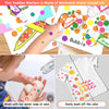 Soucolor Washable Dot Markers for Toddlers Kids Preschool, 10 Colors 2 oz Bingo Daubers Paint Markers Set with 48 Pages Tearable Activity Book for Toddler Arts and Crafts Kits Supplies, Water-Based