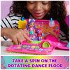 Gabby's Dollhouse Celebration Party Bus Playset with Gabby & DJ Catnip Toy Figures and Dollhouse Accessories, Kids Toys for Ages 3 and Up