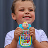 CoComelon JJs First Learning Toy Phone for Kids, Lights, Sounds, Music, Letters, Numbers, Colors, Shapes, and Weather, Officially Licensed Kids Toys for Ages 18 Month by Just Play
