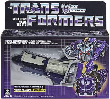 Transformers Astrotrain G1 Reissue Triple Changer