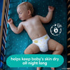 Pampers Swaddlers Overnights Diapers - Size 5, 50 Count, Disposable Baby Diapers, Night Time Skin Protection