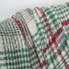 LALIFIT Christmas Home Decor Super Soft Vintage Fluffy Plaid Throw Blanket-100% Acrylic Cashmere-like- Bedspread Picnic Tailgate Stadium RV Camping Blanket with Fringe,50in W x 67in L (Green/Red)