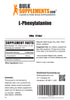 BulkSupplements.com L-Phenylalanine Powder - Phenylalanine Supplement - L-Phenylalanine 500mg - L Phenylalanine Powder - Amino Acids Supplement - 500mg per Serving (500 Grams - 1.1 lbs)