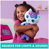 Gabbys Dollhouse, 14-inch Interactive Talking MerCat Plush Kids Toys with Lights, Music and Phrases Stuffed Animals for Girls and Boys Ages 3 and up