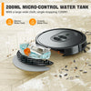 Robot Vacuum and Mop Combo, 3 in 1 Mopping Robotic Vacuum with Schedule, App/Bluetooth/Alexa, 1600Pa Max Suction, Self-Charging Robot Vacuum Cleaner, Slim, Ideal for Hard Floor, Pet Hair, Carpet