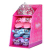 Mastom Girls Play Set! Fashion Princess Dress Up Shoes and Tiara (3 Pairs of Shoes + 1 Tiara) Role Play Collection for Little Girls