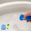 Scrubbing Bubbles Toilet Gel Stamps, Fresh Gel Toilet Cleaning Stamps, Helps Keep Toilet Clean and Helps Prevent Limescale & Toilet Rings, Lavender Scent, 1 Dispenser with 6 Stamps