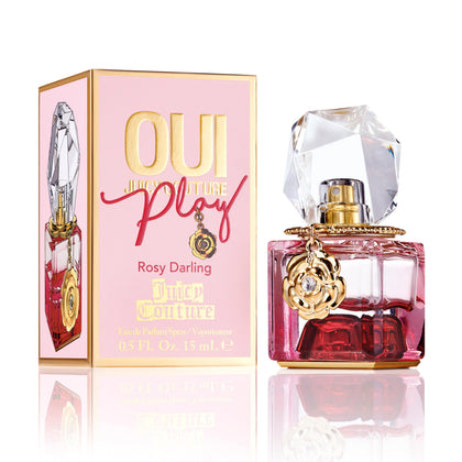Juicy Couture Oui Play Rosy Darling Eau de Parfum Spray for Women, 0.5 fl. oz