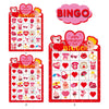 ADELULU 24 Players Valentines Bingo Game Bingo Cards for Valentines Party Favors Classroom Games School Family Activity