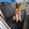 VIEWPETS Bench Car Seat Cover - Waterproof, Heavy-Duty and Nonslip Pet Car Seat Protector for Dogs with Universal Size Fits for Trucks & SUVs(Black)