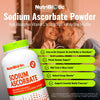 NutriBiotic - Sodium Ascorbate Buffered Vitamin C Powder, 16 oz | Vegan, Non-Acidic & Easier on Digestion Than Ascorbic Acid | Essential Immune Support & Antioxidant Supplement |Gluten & GMO Free