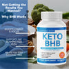 Keto BHB with Apple Cider Vinegar - Reach Ketosis Faster, Boost Energy, Suppress Cravings - ACV Keto Diet Pills - Maximum Strength Ketones Supplements - Dietary Mineral Supplement for Men and Women