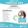 Raw Paws Whole Powdered Goat Milk for Dogs and Cats, 7-oz - Goats Milk for Dogs Made in USA - Natural Kitten & Puppy Milk Replacement Formula, Dry Pet Goat Milk Food Topper, Pet Nutritional Supplement