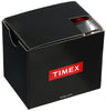 Timex Women's TW2R86300 Classic 26mm Black/Silver-Tone Croco Pattern Leather Strap Watch