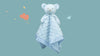Pro Goleem Teddy Bear Lovey Baby Security Blanket Loveys for Babies Boy Unisex Soft Blue Lovie Baby Gifts for Newborn Toddler 16 Inch