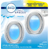 Febreze Small Spaces Air Freshener, Linen & Sky, Odor Eliminator for Strong Odors (2 Count)