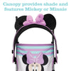 Disney Baby Character Umbrella Stroller, Eye-catching, Fun, 3D Stroller, Hide & Seek Mickey