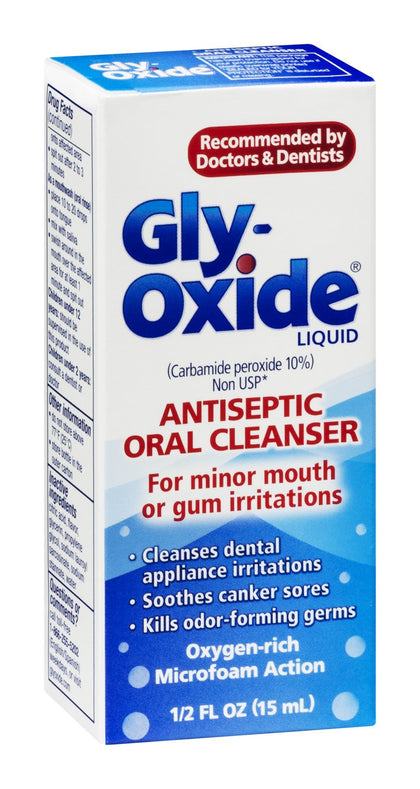 GLY-Oxide Antiseptic Oral LIQ .5 OZ(Pack of 2)
