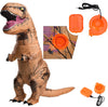 Bnikion Mini Blower Fan for Dinosaur Costume Inflatable Game Clothing Suits Halloween Cosplay Party Supplies, Orange