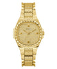 GUESS Women's 36mm Watch - Gold Tone Bracelet Champagne Dial Gold Tone Case