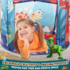 KirKjufell Unique Dinosaur Kids Tent as Kids Toys| Pop Up Play Tent as Kids Playhouse Indoor Tent for Kids as kidTent & Princess Tent | Kids Play Tent as Gifts for 3, 4, 5 Years Old Boys & Girls