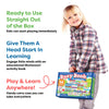 Montessori Busy Book for Toddlers 3 and Up - Pre K Preschool Learning Activities Book - Toddler Toys - Kids Educational Learning Toys for 3 4 Year Old Girls and Boys Ages 3-4