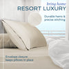 Hotel Sheets Direct Duvet Cover Bed Linen Set, 3 -Piece Set, White, King