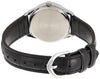 Casio Women's LTP-V005L-1A Black Genuine Leather Band Analog Watch