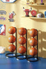 APLRIC Basketball Ball Storage Rack, 3 Tier Cube Ball Storage Holder, Garage Sports Organizer,Indoor Removable Vertical Display Stand for Basketball Football Volleyball